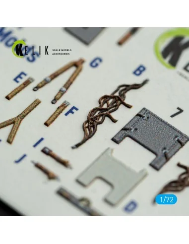 F-104J - interior 3D decals for Fine Molds kit, 1/72 - Kelik K72239