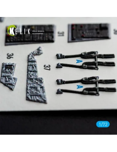 [NO_DESC] F-14D Tomcat - interior 3D decals for Tamiya, 1/72 - Keli...