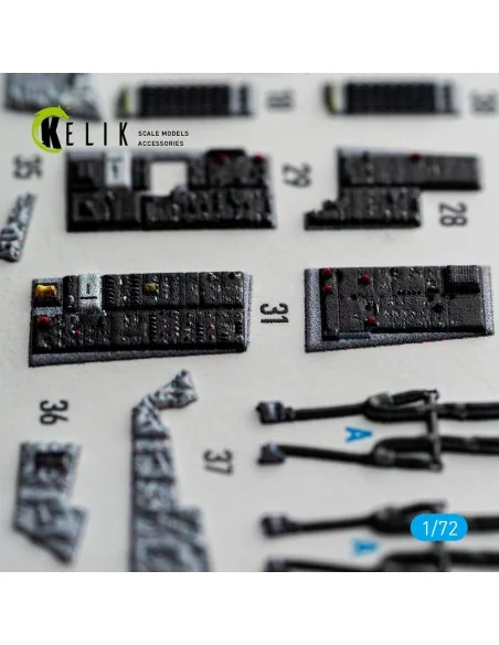 [NO_DESC] F-14D Tomcat - interior 3D decals for Tamiya, 1/72 - Keli...