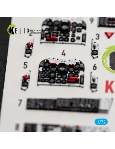 T-2C BUCKEYE - interior 3D decals for Wolfpack, 1/72 - Kelik K72236