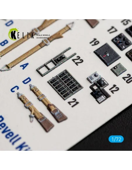 FW-200 C-5/C-8 - interior 3D decals for Revell, 1/72 - Kelik K72240