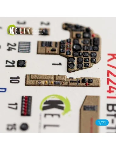 [NO_DESC] Bf-110C Early - interior 3D decals for Eduard, 1/72 - Kel...