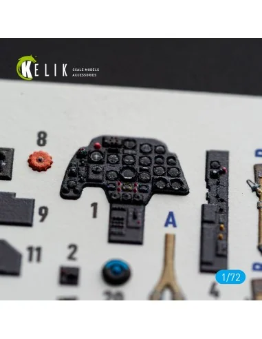 [NO_DESC] Bf-110G-4- interior 3D decals for Eduard, 1/72 - Kelik K7...