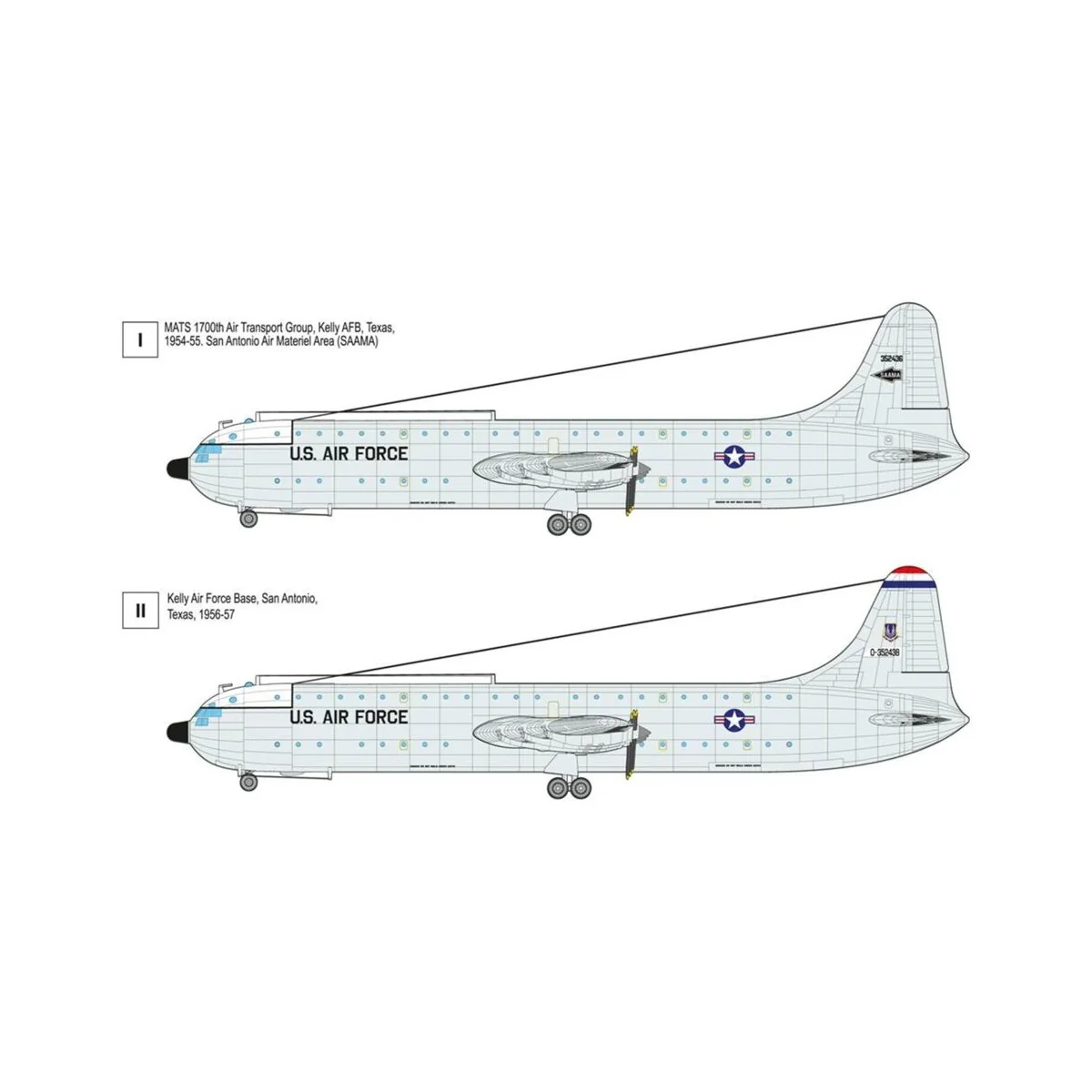 Convair XC-99, 1/144 - Roden 351