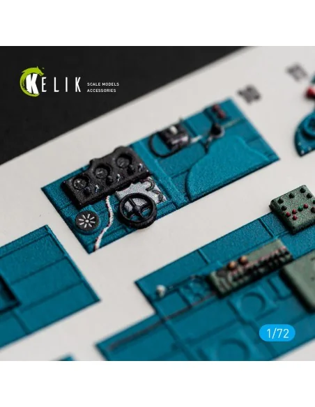 J1N1-S Gekko - interior 3D decals for Fujimi / Hobby 2000, 1/72 - K...
