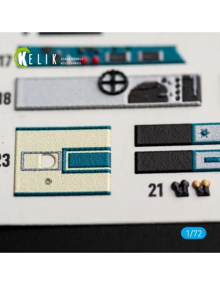 J1N1-S Gekko - interior 3D decals for Fujimi / Hobby 2000, 1/72 - K...