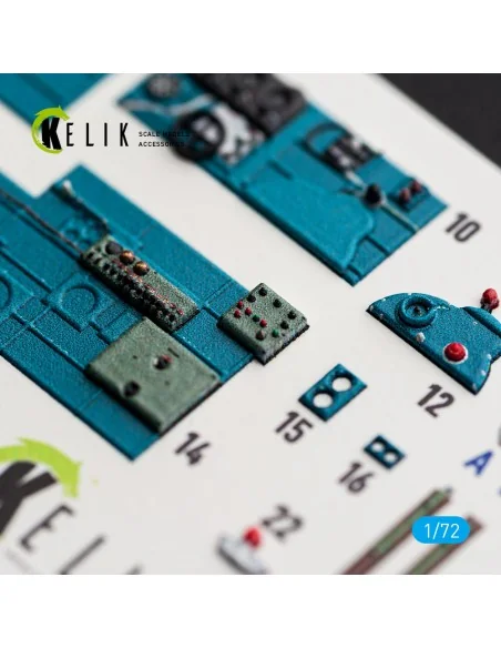 J1N1-S Gekko - interior 3D decals for Fujimi / Hobby 2000, 1/72 - K...