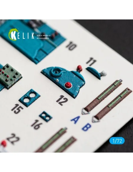 [NO_DESC] J1N1-S Gekko - interior 3D decals for Fujimi / Hobby 2000...