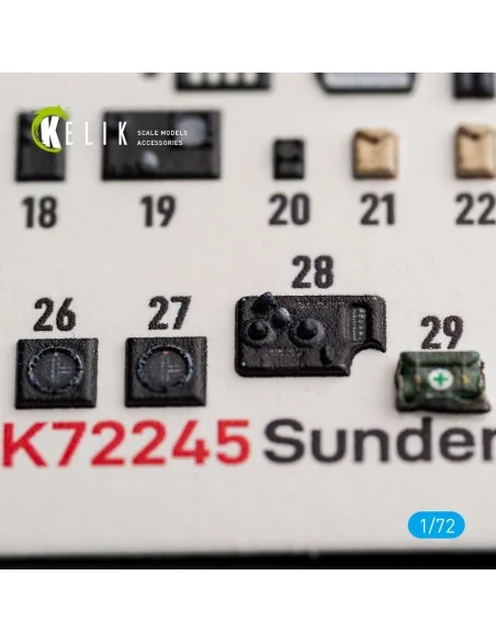 Sunderlend MkI/II - interior 3D decals for Special Hobby, 1/72 - Ke...