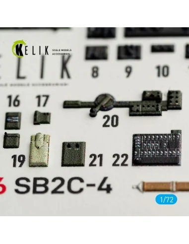 [NO_DESC] SB2C-4 - interior 3D decals for Academy / Special Hobby, ...