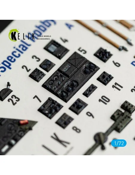 [NO_DESC] SB2C-4 - interior 3D decals for Academy / Special Hobby, ...