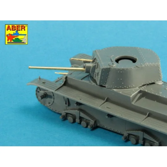 German 3, 7 cm KwK A 7 L/42 tank gun barrel for Pz.Kpfw. 38(t), 1/4...