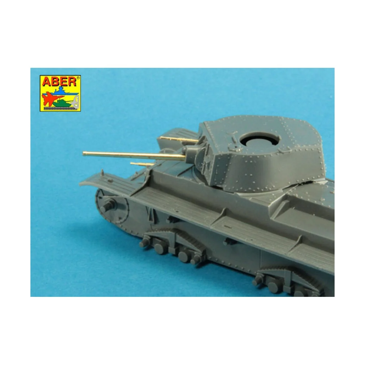 German 3, 7 cm KwK A 7 L/42 tank gun barrel for Pz.Kpfw. 38(t), 1/4...