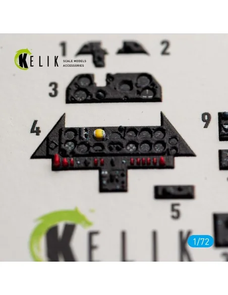 SB2C-5 - interior 3D decals for Academy / Special Hobby, 1/72 - Kel...