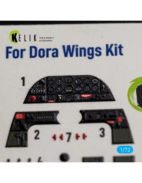Vengeance Mk.I/Ia - interior 3D decals for Dora Wings, 1/72 - Kelik...