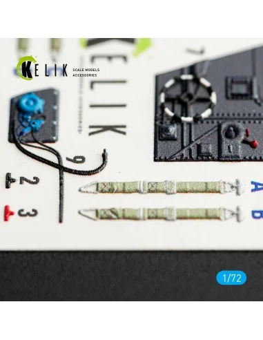 S-199 - interior 3D decals for Eduard, 1/72 - Kelik K72250