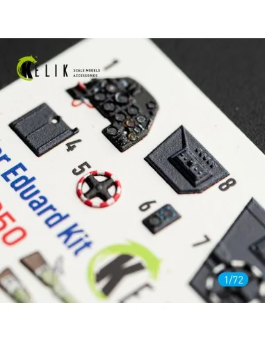 S-199 - interior 3D decals for Eduard, 1/72 - Kelik K72250