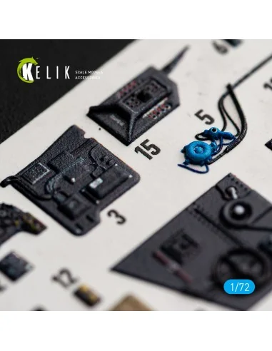 [NO_DESC] Bf-109 G-2/4 - interior 3D decals for Eduard, 1/72 - Keli...