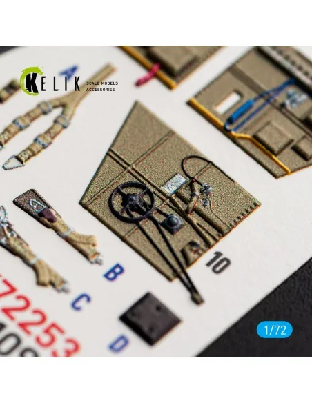 [NO_DESC] Bf-109 E - interior 3D decals for Special Hobby / Eduard,...