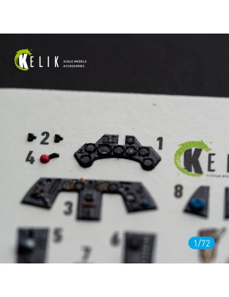 FW-190A8/R-2 - interior 3D decals for Eduard, 1/72 - Kelik K72254