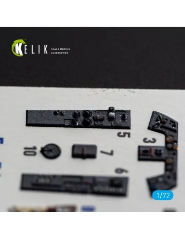 FW-190A8/R-2 - interior 3D decals for Eduard, 1/72 - Kelik K72254
