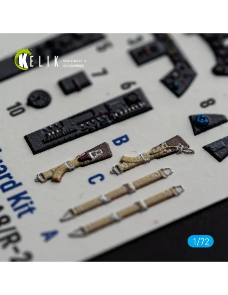 [NO_DESC] FW-190A8/R-2 - interior 3D decals for Eduard, 1/72 - Keli...