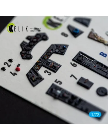 [NO_DESC] FW-190A8/R-2 - interior 3D decals for Eduard, 1/72 - Keli...