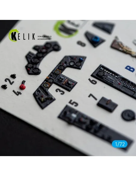 FW-190A8/R-2 - interior 3D decals for Eduard, 1/72 - Kelik K72254