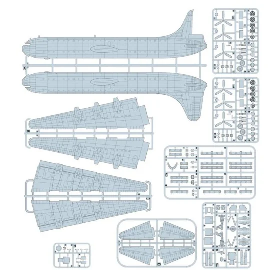 Convair XC-99, 1/144 - Roden 351