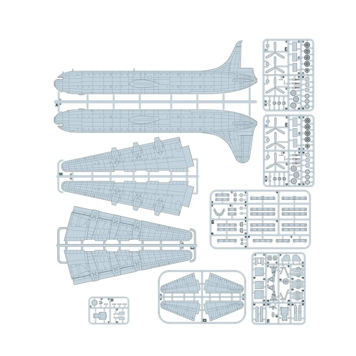 Convair XC-99, 1/144 - Roden 351