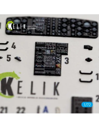 [NO_DESC] CH-54A Tarhe - interior 3D decals for ICM, 1/72 - Kelik K...