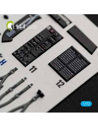 [NO_DESC] CH-54A Tarhe - interior 3D decals for ICM, 1/72 - Kelik K...