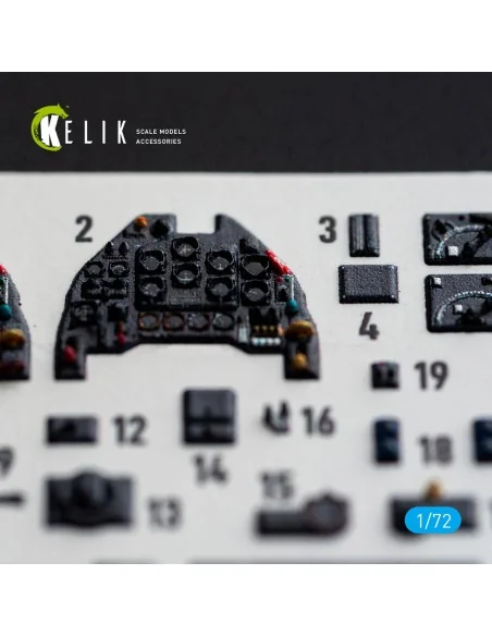 [NO_DESC] Ju-87 B/R - interior 3D decals for Airfix, 1/72 - Kelik K...