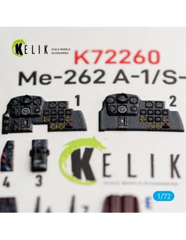 [NO_DESC] Me-262 A-1/S-92 - interior 3D decals for Arma Hobby, 1/72...