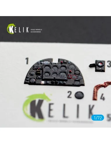 Spitfire Mk.Vb - interior 3D decals for Eduard, 1/72 - Kelik K72262