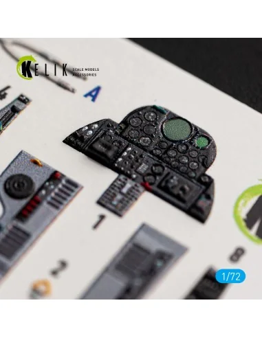 [NO_DESC] U-2C Dragon Lady - interior 3D decals for Hobby Boss, 1/7...