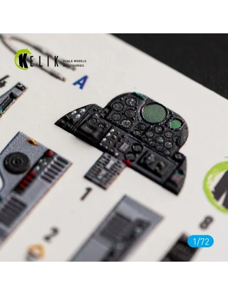 U-2C Dragon Lady - interior 3D decals for Hobby Boss, 1/72 - Kelik ...
