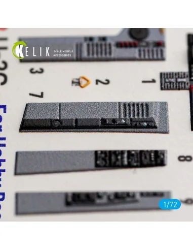 U-2C Dragon Lady - interior 3D decals for Hobby Boss, 1/72 - Kelik ...