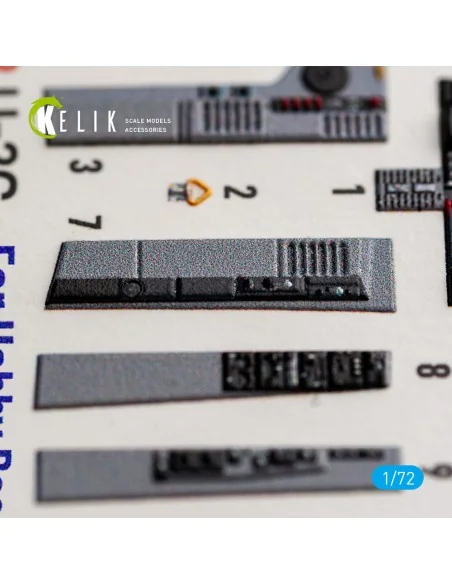 U-2C Dragon Lady - interior 3D decals for Hobby Boss, 1/72 - Kelik ...