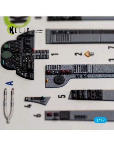 U-2C Dragon Lady - interior 3D decals for Hobby Boss, 1/72 - Kelik ...