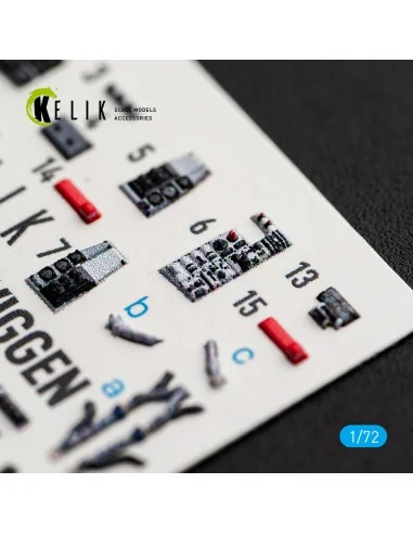 [NO_DESC] SF-37 Viggen - interior 3D decals for Special Hobby, 1/72...