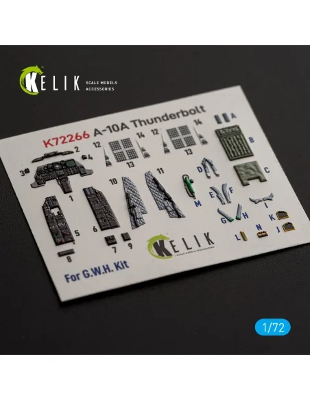 [NO_DESC] A-10A Thunderbolt - interior 3D decals for Great Wall Hob...