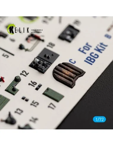 [NO_DESC] Spitfire Mk.I - interior 3D decals for IBG, 1/72 - Kelik ...