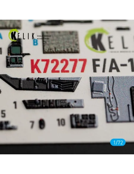 [NO_DESC] F/A-18C (LATE) - interior 3D decals for Academy 12411, 1/...