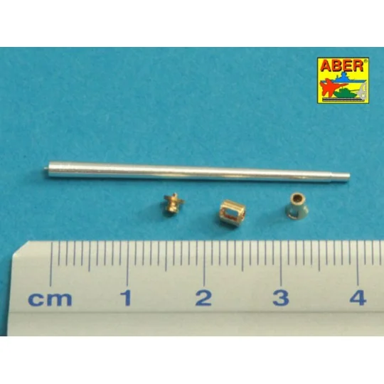 German 50mm KwK39/1 L/60 Barrel for Sd.Kfz.234/2 PUMA - Aber Models...