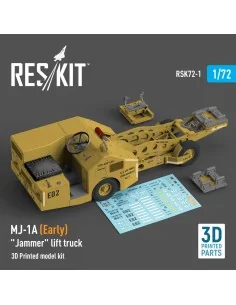 MJ-1A (Early) Jammer lift truck (3D Printed model kit), 1/72 - ResK...