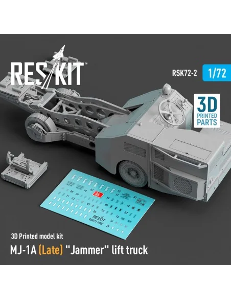 MJ-1A (Late) Jammer lift truck (3D Printed model kit), 1/72 - ResKi...