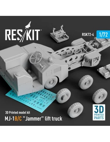 [NO_DESC] MJ-1B/C Jammer lift truck (3D Printed model kit), 1/72 - ...