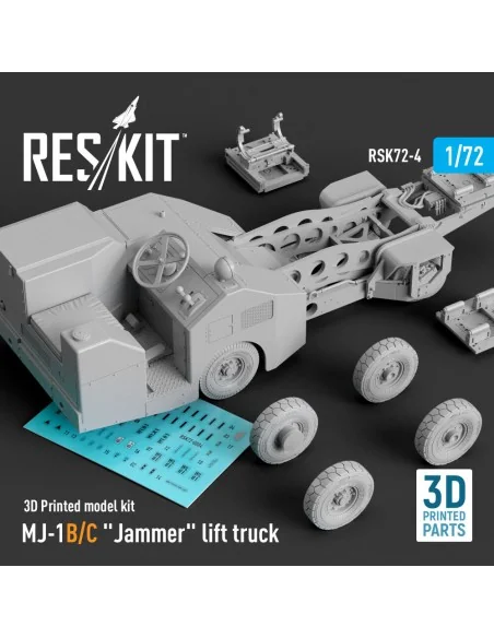 [NO_DESC] MJ-1B/C Jammer lift truck (3D Printed model kit), 1/72 - ...
