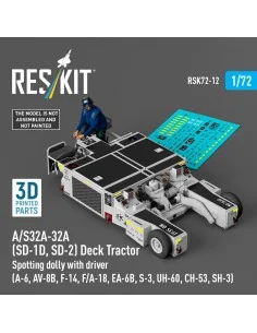 A/S32A-32A (SD-1D, SD-2) Deck Tractor Spotting dolly with driver (A...